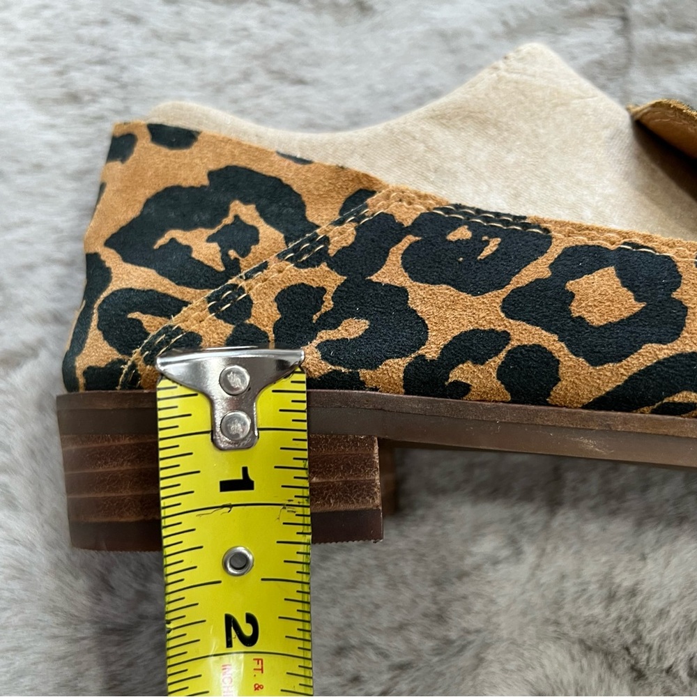 Lucky Brand Women Cahill leopard‎ print flats size 7.5 - Picture 6 of 13
